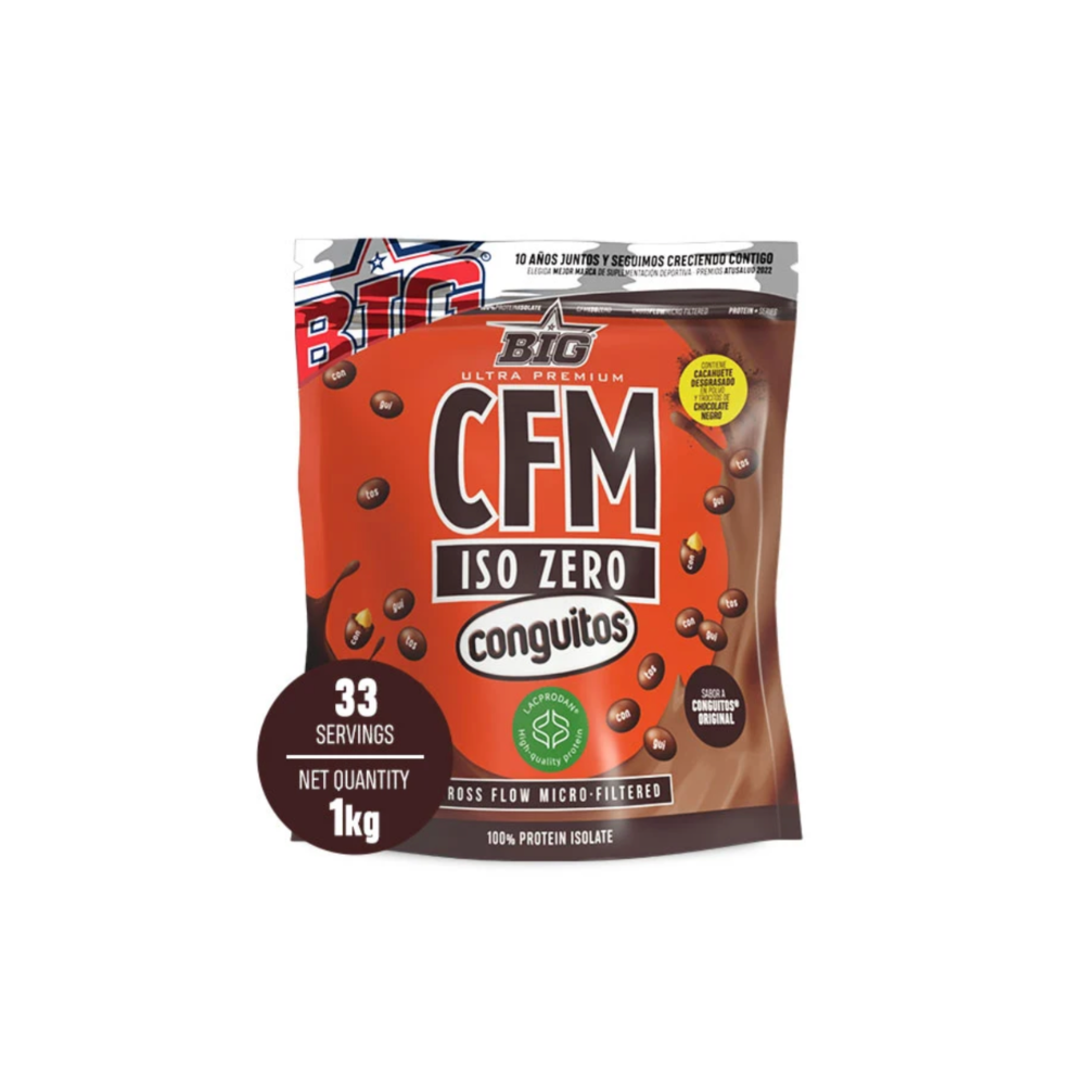 BIG PROTEÍNA CFM ISO ZERO 1KG