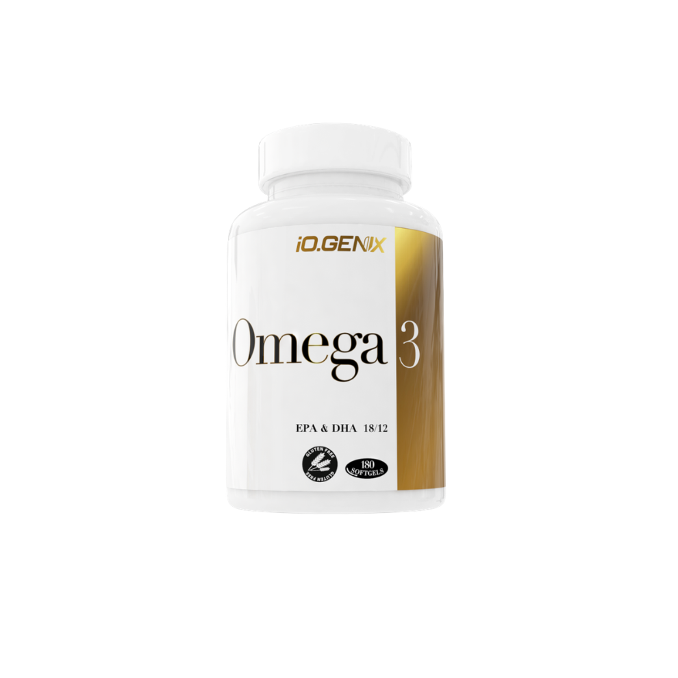IO GENIX OMEGA 3 1000MG 180 SOFTGELS