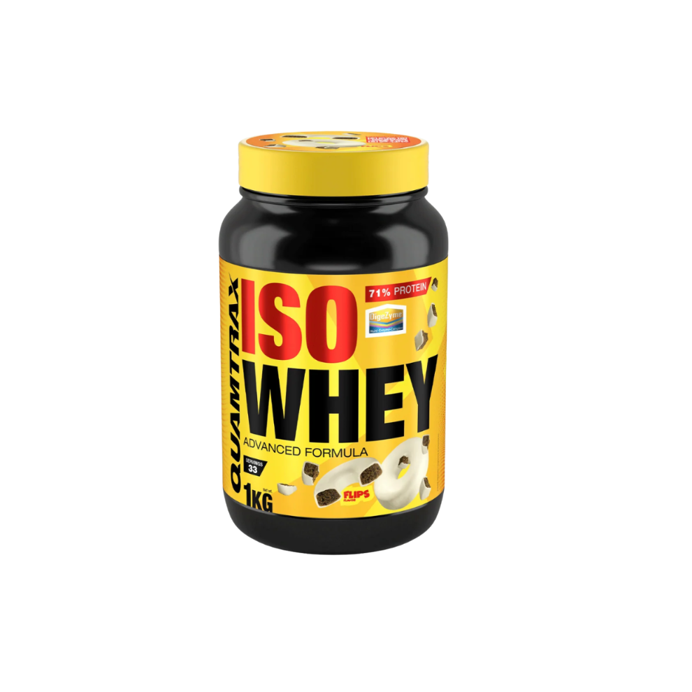 QUAMTRAX PROTEÍNA ISO WHEY 1 KG