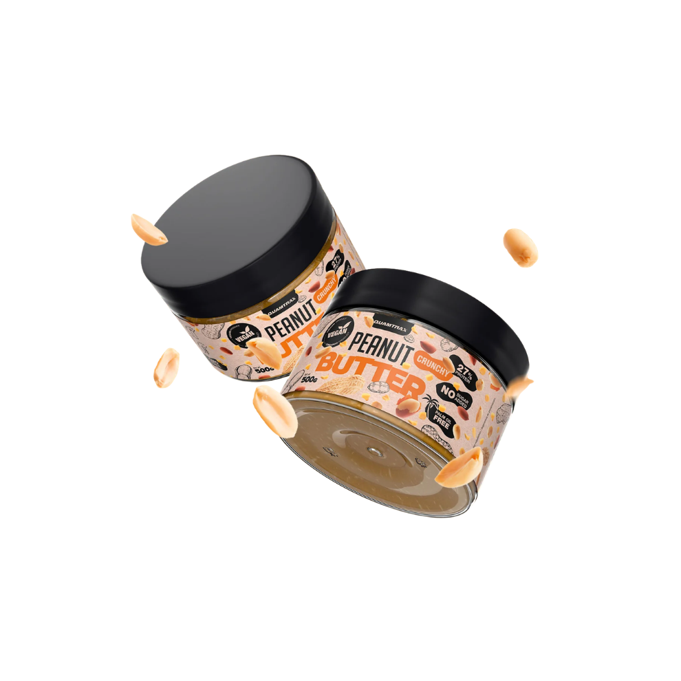 QUAMTRAX PEANUT BUTTER CRUNCHY 500GR Main image