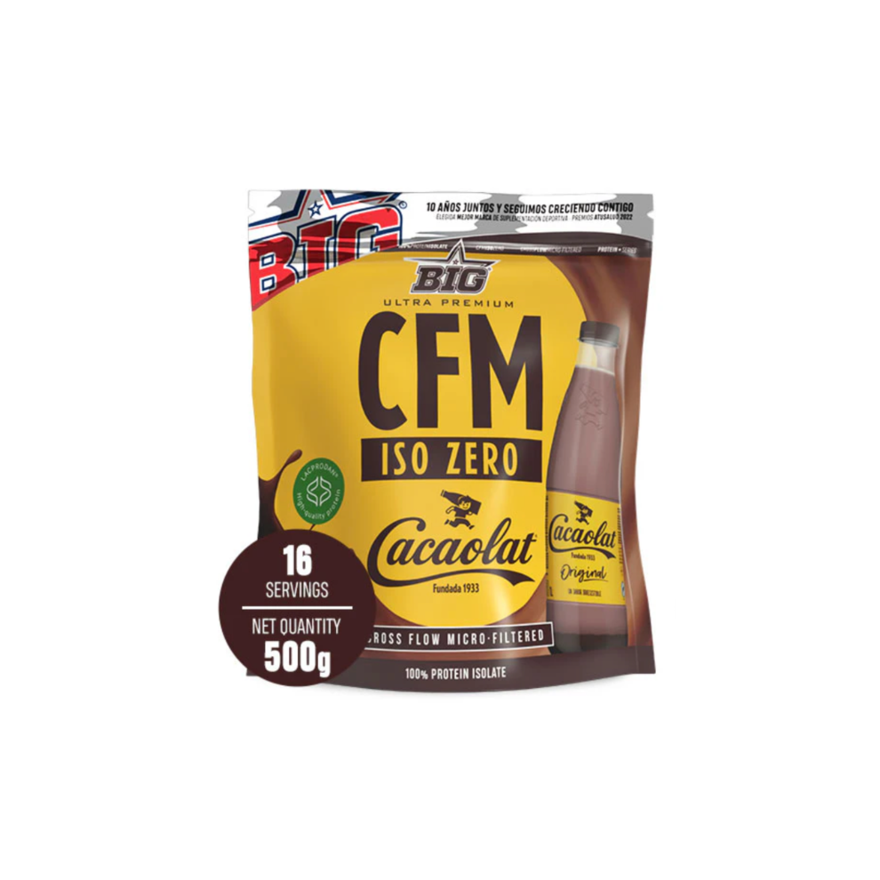 BIG PROTEÍNA CFM ISO ZERO 500GR