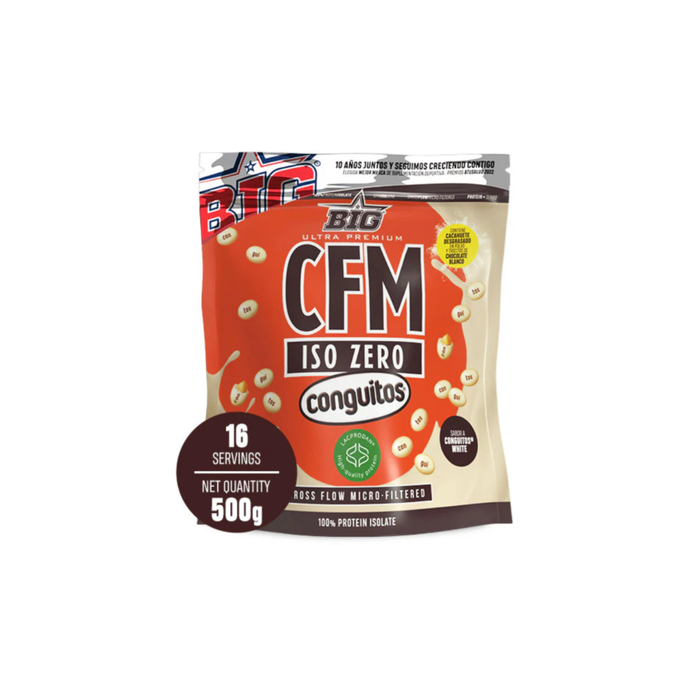 BIG PROTEÍNA CFM ISO ZERO 500GR