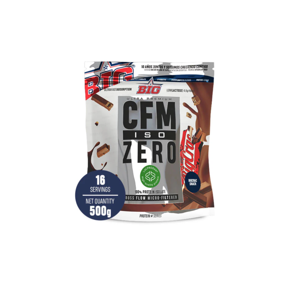 BIG PROTEÍNA CFM ISO ZERO 500GR