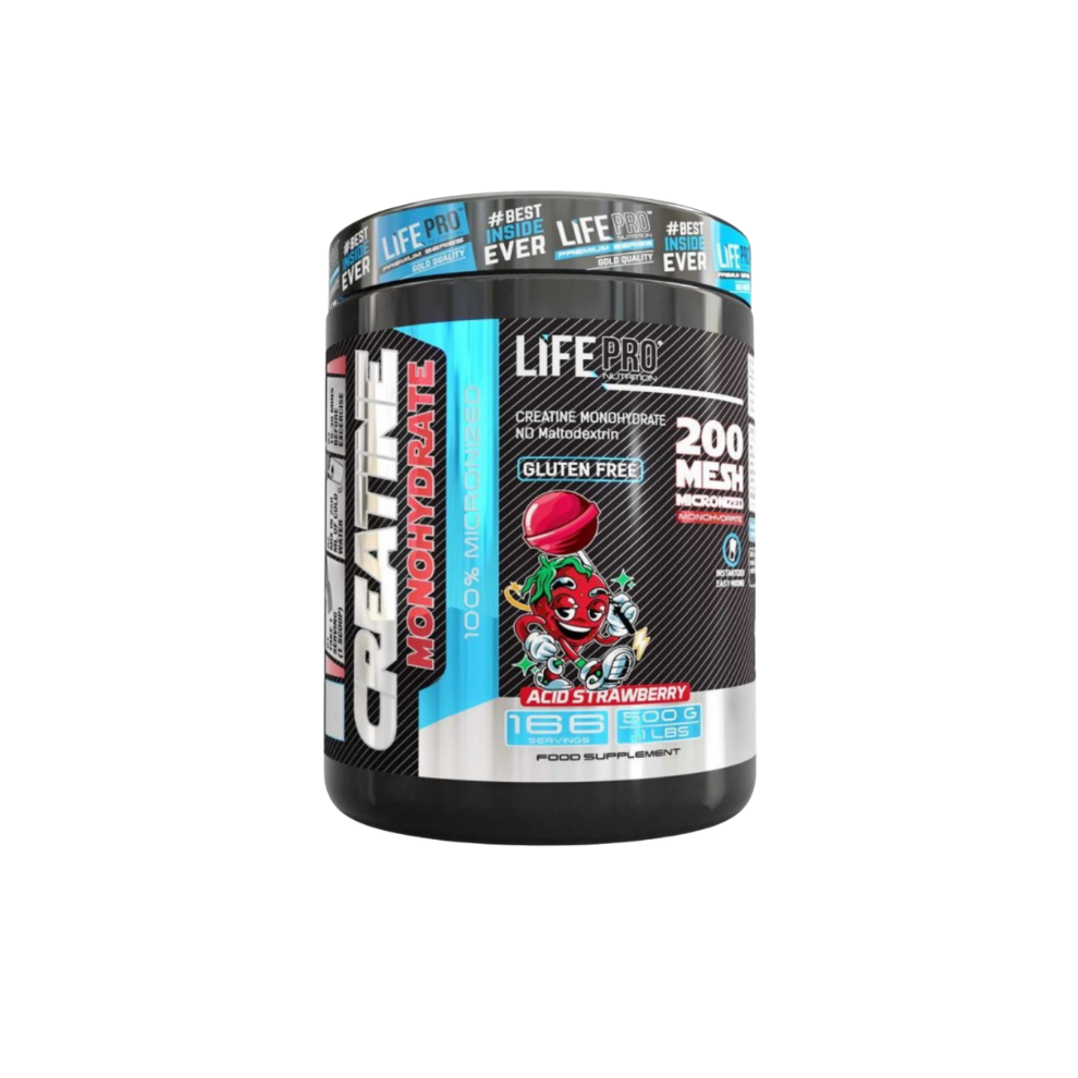 LIFE PRO CREATINE MONOHYDRATE 200MESH 500G Imagen principal del producto