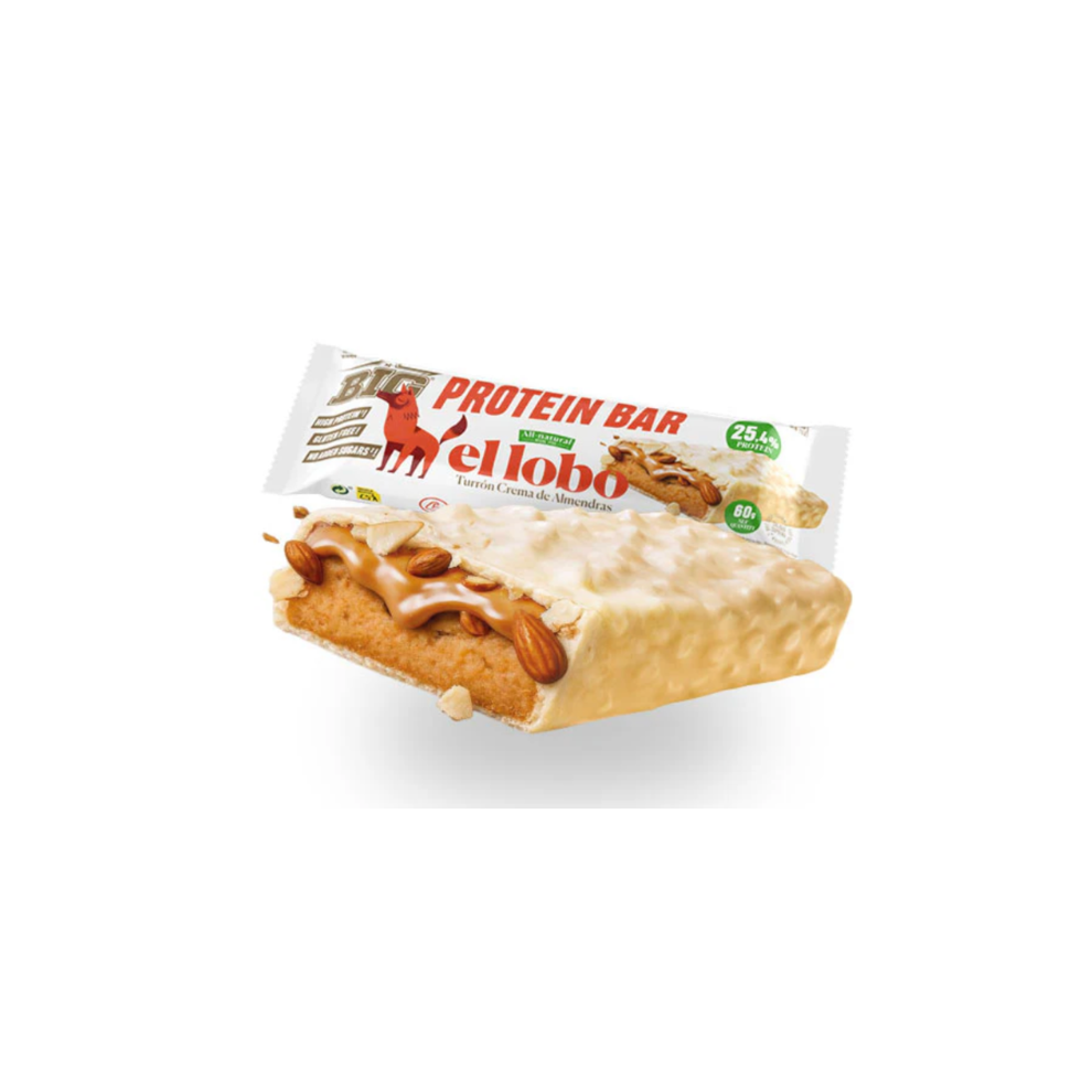 BIG PROTEIN BAR TURRÓN EL LOBO Imagen principal del producto