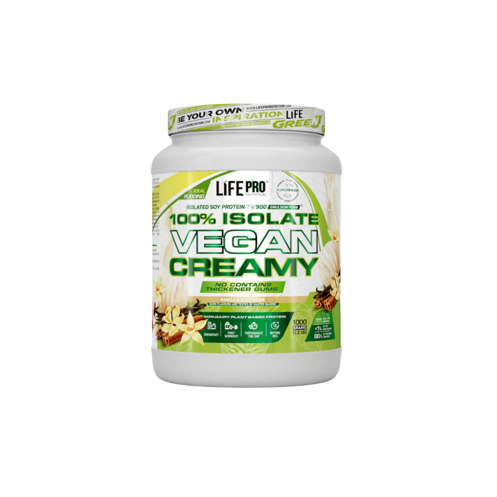 LIFE PRO PROTEÍNA ISOLATE VEGAN CREAMY 1KG
