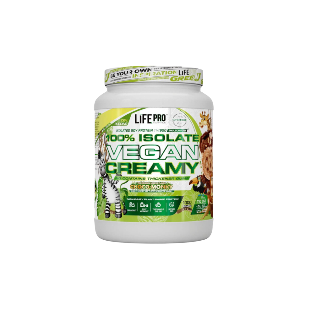LIFE PRO PROTEÍNA ISOLATE VEGAN CREAMY 1KG