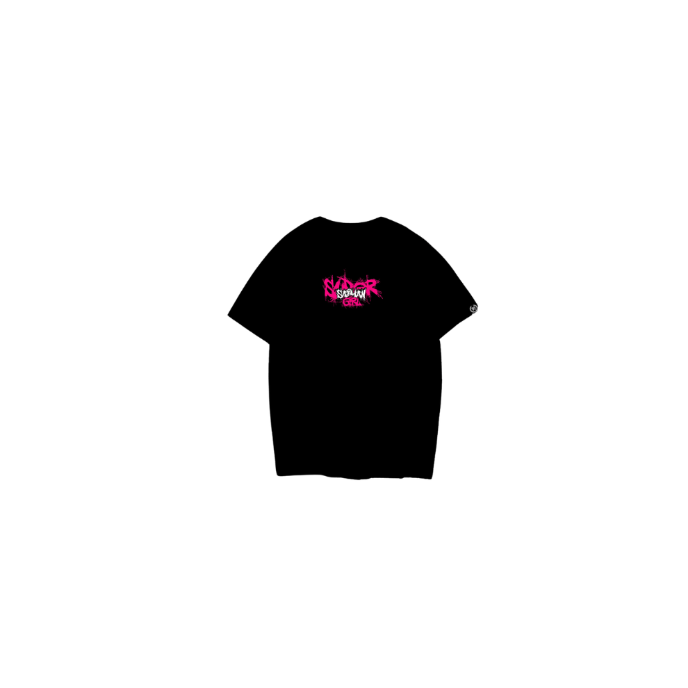 CAMISETA MADWEAR SUPERSAYAN GIRL NEGRA Imagen secundaria del producto