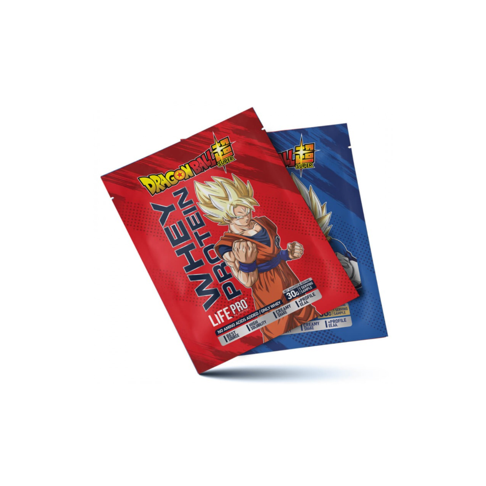 LIFE PRO DRAGON BALL WHEY PROTEIN MONODOSIS 30GR Imagen principal del producto