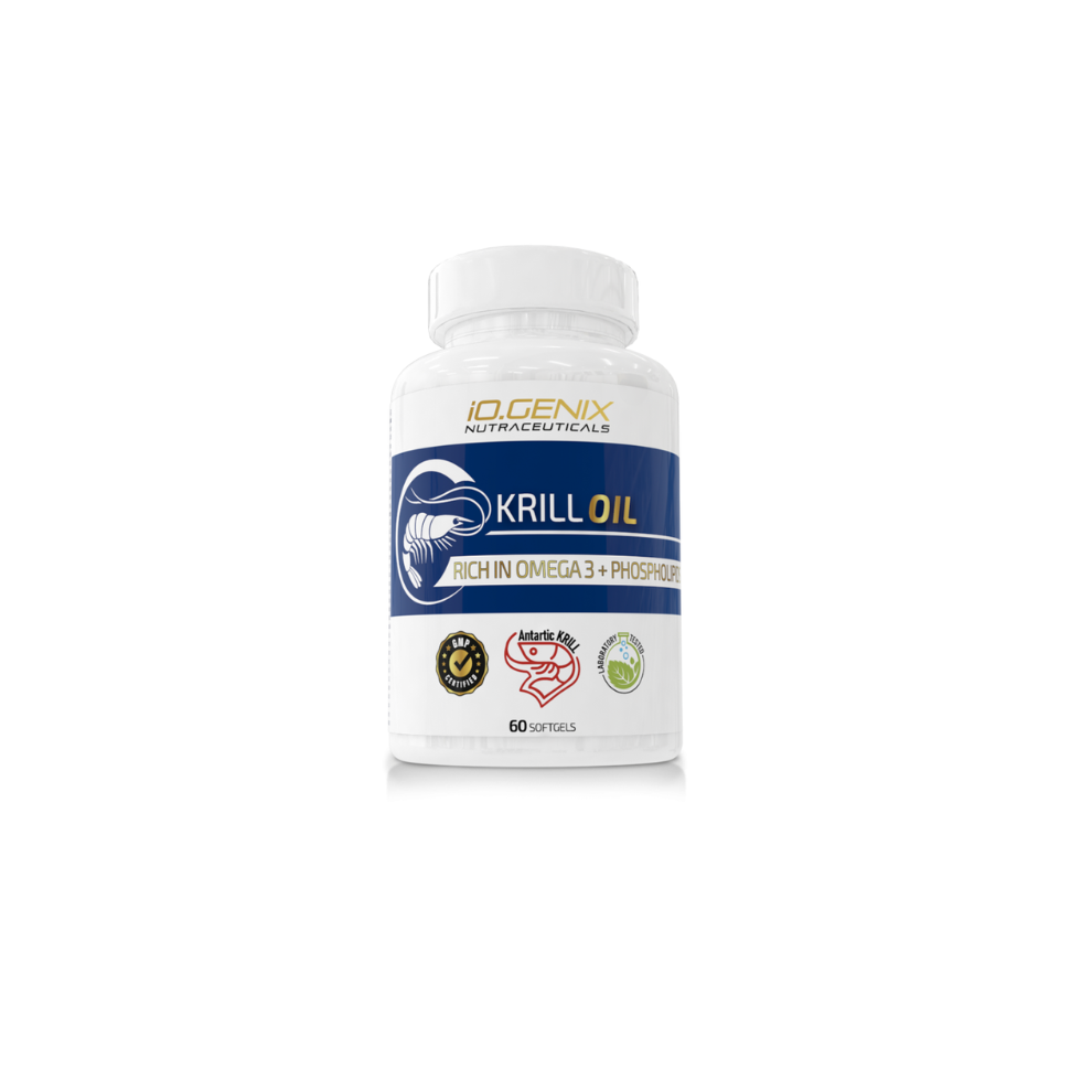 IO GENIX KRILL OIL 60 SOFTGELS